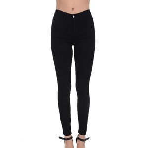 Judy Blue black mid-rise skinny jeans. Nwot.